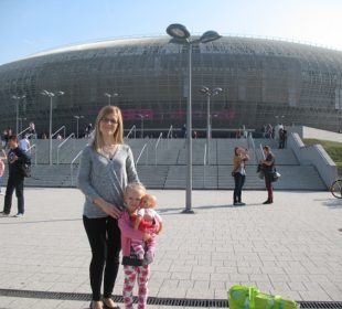 Przed Tauron Arena Kraków