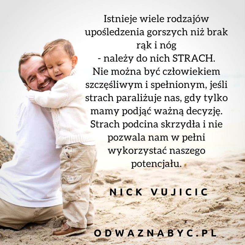 potencjał Nick Vujicic